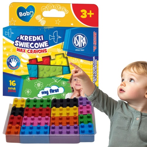 Kredki świecowe Astra 16 szt.