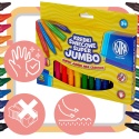 Kredki świecowe Jumbo 8 ASTRA