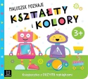 Maluszek poznaje kształty i kolory Książeczka z dużymi naklejkami 3+