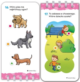 Obrazkowy quiz malucha od 3 lat Zagadki dla dzieci Nauka i zabawa
