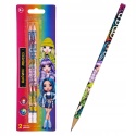 Ołówek z gumką Rainbow High Astra HB 2 szt.