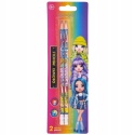 Ołówek z gumką Rainbow High Astra HB 2 szt.