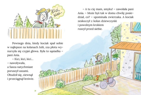 Opowiadania do doskonalenia czytania Świat dziewczynek Sasza Czytanka