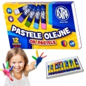 Pastele olejne ASTRA 12 kolorów kredki