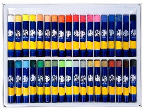 Pastele olejne Astra 36 kolorów kredki