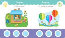 Quiz 2-latka z pieskiem Zabawa naklejkami i test wiedzy malucha