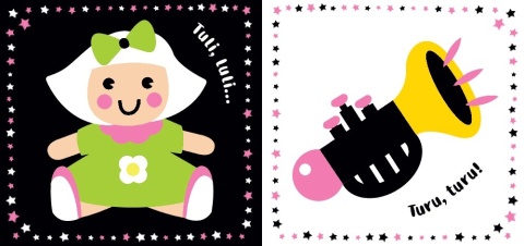 To mam to znam! Książeczka kontrastowa dla dzieci Kartonowa