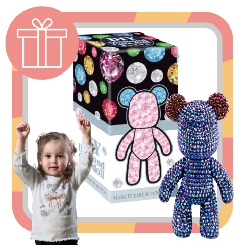 ZESTAW ARTYSTYCZNY WYKLEJANKA MALOWANIE DIAMENTAMI FIGURKA PLASTYCZNY