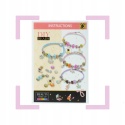 ZESTAW DO ROBIENIA BIŻUTERII BRANSOLETEK DIY KORALIKI CHARMS MAKEUP LAKIERY
