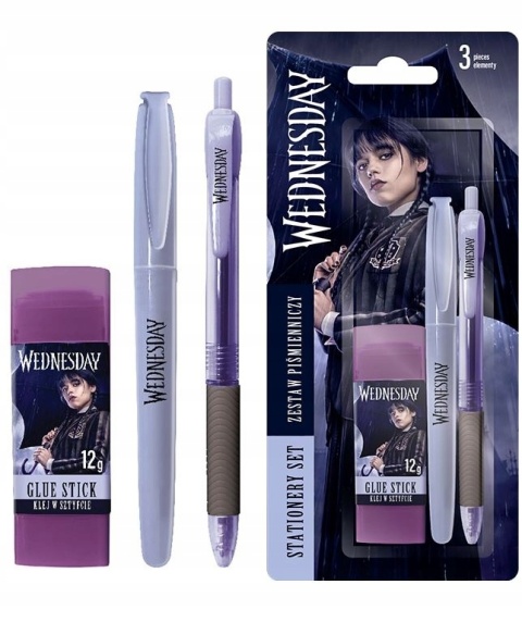 ZESTAW PIŚMIENNICZY 3EL WEDNESDAY ASTRA