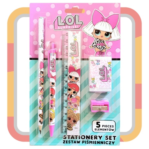 ZESTAW PIŚMIENNICZY 5EL LOL ASTRA