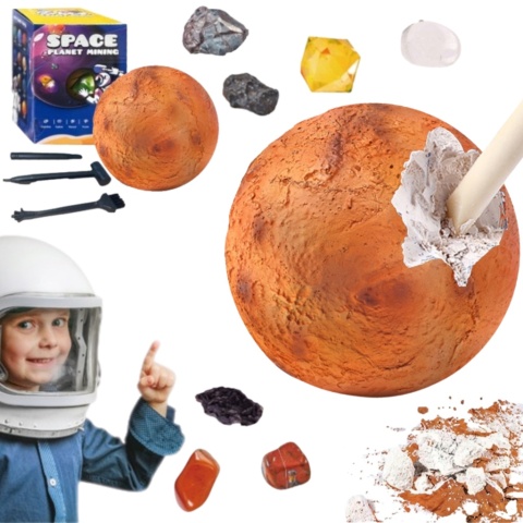 Zabawki dla dzieci Edukacyjne Kopalnia Kryształów Wykopaliska NA PREZENT