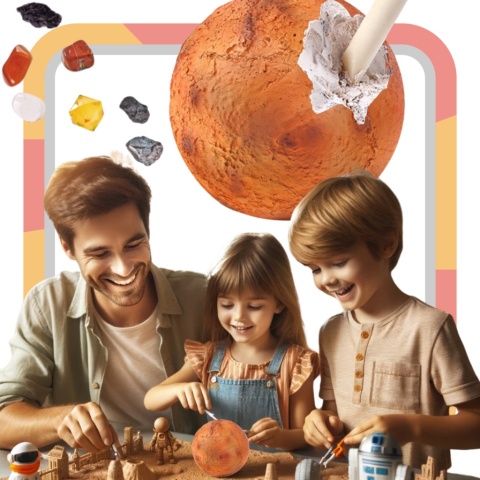 Zabawki dla dzieci Edukacyjne Kopalnia Kryształów Wykopaliska NA PREZENT