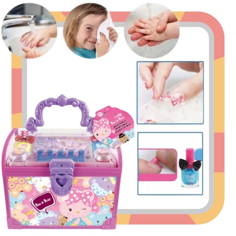 Zestaw do makijażu dla dzieci DUŻY XXL Kuferek Kosmetyków dla dziewczynek