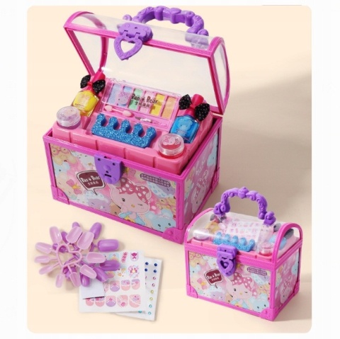 Zestaw do makijażu dla dzieci DUŻY XXL Kuferek Kosmetyków dla dziewczynek