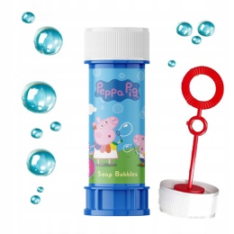 Bańki mydlane Świnka Peppa dla chłopców i dziewczynek Długa Zabawa 1 sztuka
