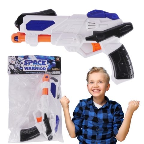 Broń Pistolet Kosmiczny Wojskowy Światło Dźwięk Zabawka Dla Dzieci