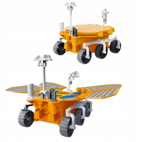 DOMEK DLA LALEK RAKIETA ŁAZIK ASTRONAUCI KOSMICI ROBOTY GALAKTYKA