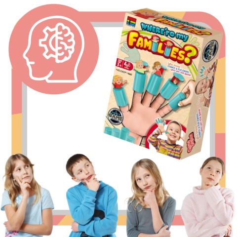 Gra Gdzie Moja Rodzina Interaktywna Gra Rodzinna Pionki Dopasowywanie