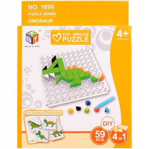 Gra Logiczna Układanka Karty Montessori Tangram Puzzle Klocki Mozaika 59 el