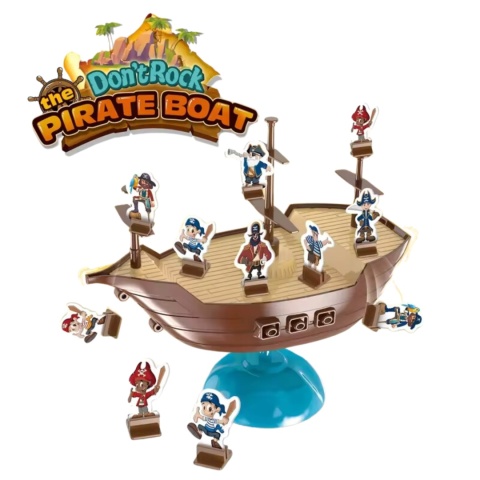 Gra Zręcznościowa Balansujący Statek Piracki Załoga Utrzymanie Równowagi