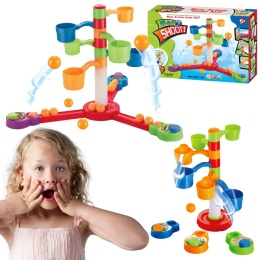 Gra Zręcznościowa Skaczące Kulki Piłeczki Traf Do Kubeczków Wyrzutnia