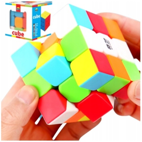 KOSTKA LOGICZNA CUBE DO UKŁADANIA 3X3X3 ZABAWKA DLA DZIECKA