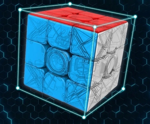 KOSTKA LOGICZNA CUBE DO UKŁADANIA 3X3X3 ZABAWKA DLA DZIECKA