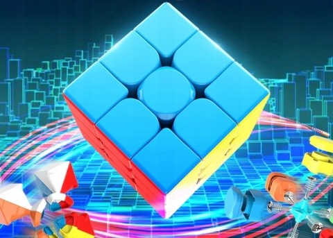 KOSTKA LOGICZNA CUBE DO UKŁADANIA 3X3X3 ZABAWKA DLA DZIECKA