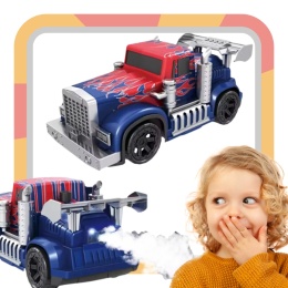 SAMOCHÓD TIR ZDALNIE STEROWANY AUTO DYM ŚWIECI RC