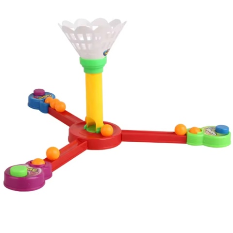 Skaczące Piłki Kulki Kosz Zestaw Gra Towarzyska Trafianie Do Kosza Wyrzutni