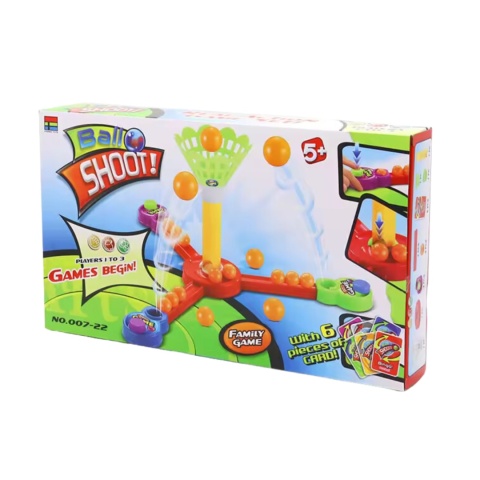 Skaczące Piłki Kulki Kosz Zestaw Gra Towarzyska Trafianie Do Kosza Wyrzutni