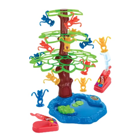 Skaczące Żabki Duży Zestaw Gra Towarzyska Figurki Wyrzutnie Drzewo Jeziorko