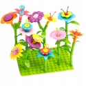 ZESTAW KLOCKI KWIATKI OGRÓD KONSTRUKCYJNE 86 EL. KWIATY ZABAWA W OGRODNIKA