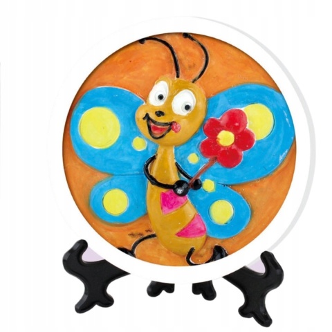 ZESTAW KREATYWNY ARTYSTYCZNY FIGURKA GIPSOWA GIPS DO MALOWANIA FARBKI