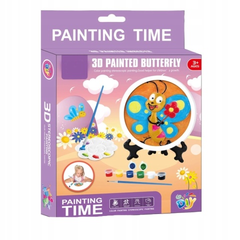 ZESTAW KREATYWNY ARTYSTYCZNY FIGURKA GIPSOWA GIPS DO MALOWANIA FARBKI