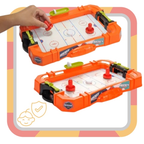 Zestaw Do Gry W Cymbergaja Hokej Gra Rodzinna Boisko Krążki Odbijaki