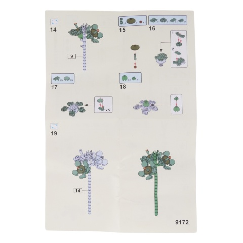 Zestaw Klocki Kwiaty 94 Elementy Składanie Bukietu Instrukcja Obsługi