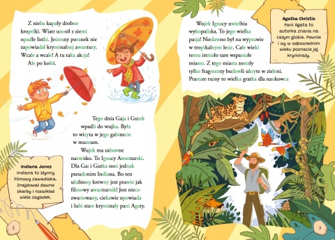 Awantura z dinozaurem Czytanie sylabami Nauka czytania Czytanka dla dzieci