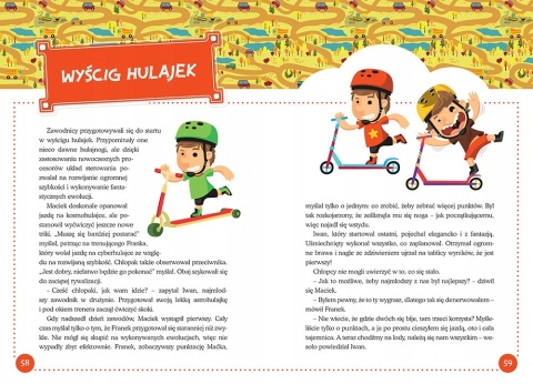 Bajki dla chłopców krótkie opowiadania dla dzieci barwne ilustracje