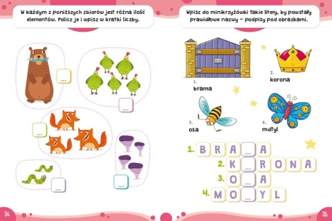 Bawię się i rozwiązuję z pieskiem 5+ Książka z zadaniami dla dzieci