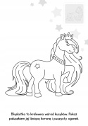 Brzdące kolorują Kucyki Malowanka dla dzieci kolorowanka konie