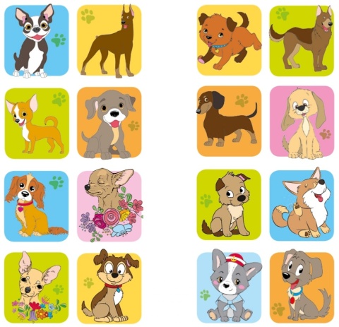 Brzdące kolorują Pieski Kolorowanka dla dzieci Malowanka + Naklejki