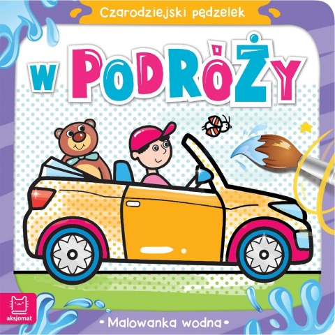 Czarodziejski pędzelek W podróży Malowanka wodna dla Dzieci
