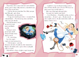 Czytanki sylabowe Alicja w krainie snu Czytanka dla dzieci nauka czytania