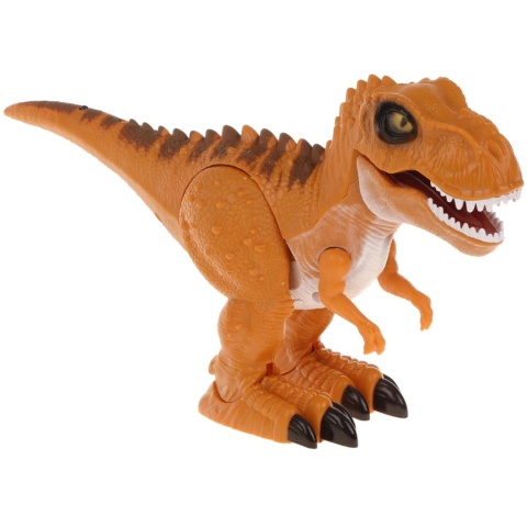 DINOZAUR EFEKTY ŚWIETLNE I DŹWIĘKOWE RUCHOMY ŚWIECĄCE OCZY ODGŁOSY RYKU