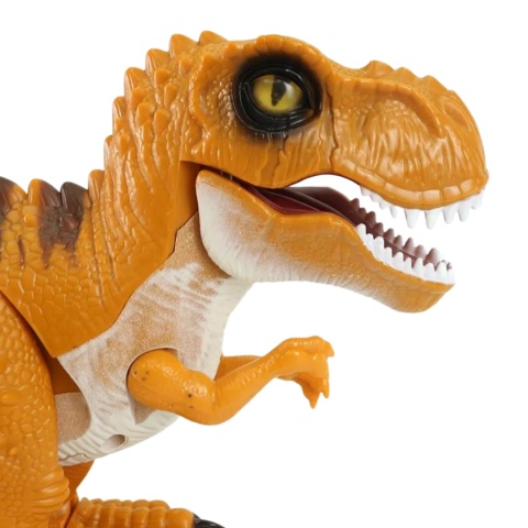 DINOZAUR EFEKTY ŚWIETLNE I DŹWIĘKOWE RUCHOMY ŚWIECĄCE OCZY ODGŁOSY RYKU