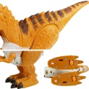 DINOZAUR EFEKTY ŚWIETLNE I DŹWIĘKOWE RUCHOMY ŚWIECĄCE OCZY ODGŁOSY RYKU