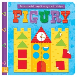 Edukacyjna książeczka Figury kreatywna nauka geometrii symetrii dla dzieci