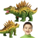 FIGURKA DINOZAURA CHODZI RYCZY MACHA GŁOWA I OGONEM DLA DZIECI